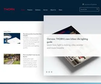 Thornlighting.com(Thorn Lighting) Screenshot