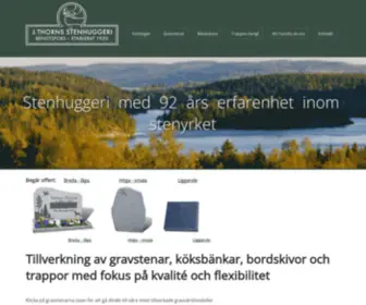 Thorns-Stenhuggeri.se(Thorns Stenhuggeri) Screenshot