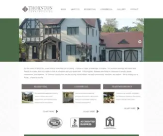 Thorntonconstruction.com(Thornton Construction) Screenshot