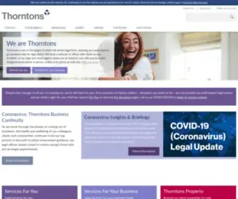 Thorntons-Law.co.uk(Thorntons Solicitors) Screenshot