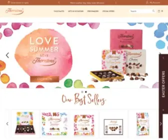 Thorntons.co.uk(Thorntons Chocolate Delivery) Screenshot