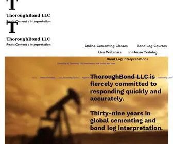 Thoroughbond.com(Cementing) Screenshot