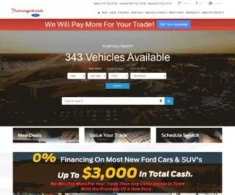 Thoroughbred-Ford.com(Thoroughbred Ford) Screenshot