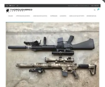 Thoroughbredarmco.com(Thoroughbred Armament Company LLC. Proven quality products from) Screenshot
