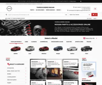 Thoroughbrednissanparts.com(Nissan Parts & Accessories Online) Screenshot