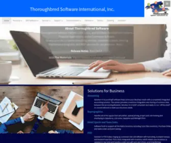 Thoroughbredsoftware.com(Thoroughbredsoftware) Screenshot