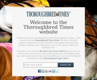 Thoroughbredtimes.com(Thoroughbred Times) Screenshot
