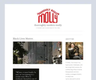 Thoroughlymodernmolly.com(IT SEEMED LIKE A GOOD IDEA AT THE TIME) Screenshot