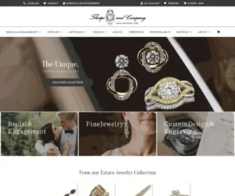 Thorpejewelers.com(Thorpe And Company Jewellers) Screenshot