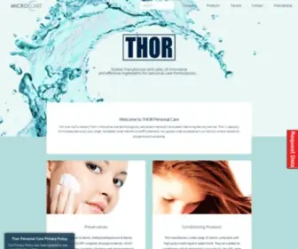 Thorpersonalcare.com(Thor Personal Care) Screenshot