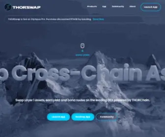 Thorswap.finance(World's #1 Multi) Screenshot