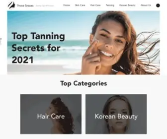 Thosegraces.com(Best beauty tips) Screenshot