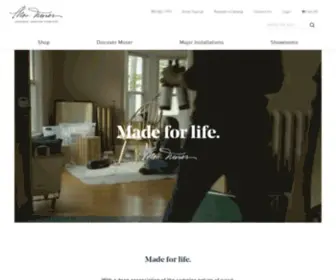 Thosmoser.com(Handmade American Furniture) Screenshot