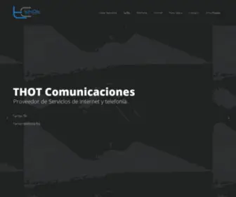 Thotcomunicaciones.es(THOT Comunicaciones) Screenshot