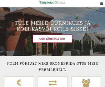 Thotell.ee(Hotell Tähetorni Tallinn) Screenshot