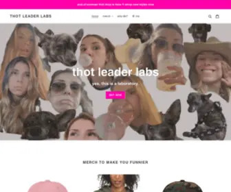 Thotleaderlabs.com(Thot Leader Labs) Screenshot