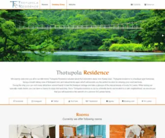 Thotupolaresidence.lk(Home Stay) Screenshot