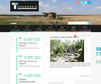 Thouars-Communaute.fr(Bienvenue) Screenshot