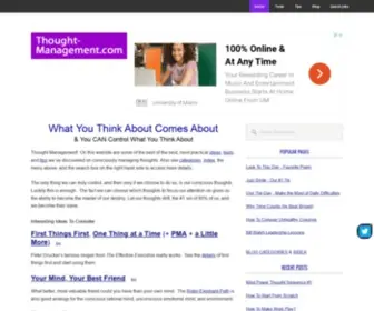 Thought-Management.com(Best Tips & Tools) Screenshot
