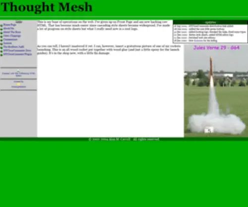 Thought-Mesh.net(Thought Mesh) Screenshot