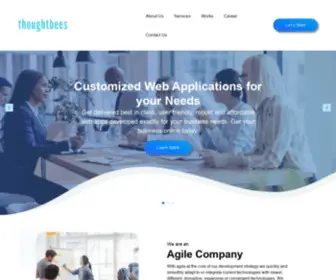 Thoughtbees.com(Web And Mobile App Development Company) Screenshot