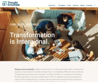 Thoughtensemble.com(Thoughtensemble) Screenshot