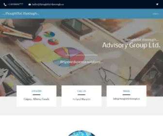 Thoughtful-Thorough.ca(Home) Screenshot