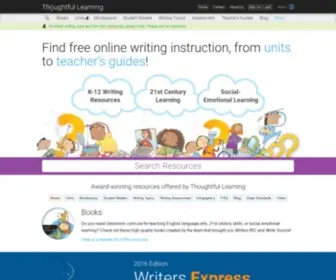 Thoughtfullearning.com(Thoughtful Learning K) Screenshot