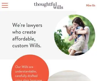 Thoughtfulwills.com(Thoughtful Wills) Screenshot