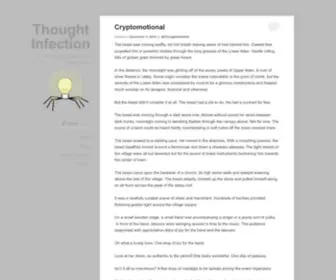 Thoughtinfection.com(Thought Infection) Screenshot