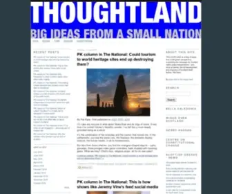 Thoughtland.info(Scotland) Screenshot