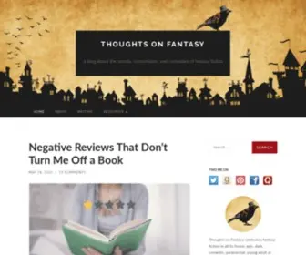Thoughtsonfantasy.com(Thoughts on Fantasy) Screenshot