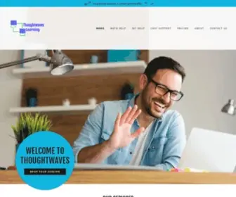Thoughtwaveslearning.com(Let's start online study with Thoughtwaves Learning and get Math help) Screenshot