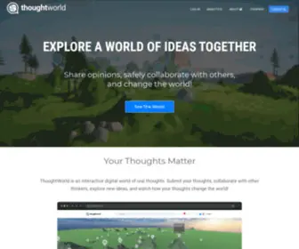 Thoughtworld.com(Ideas that Change the World) Screenshot