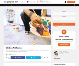ThoughtXP.com(Community Blog) Screenshot