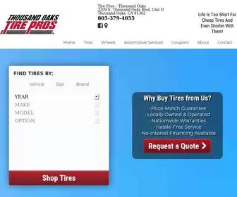 Thousandoakstirepros.com(Tire Pros) Screenshot