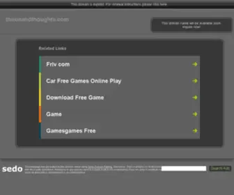 Thousandthoughts.com(thousandthoughts) Screenshot