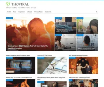 Thoviral.com(Fresh Viral Informations Daily) Screenshot