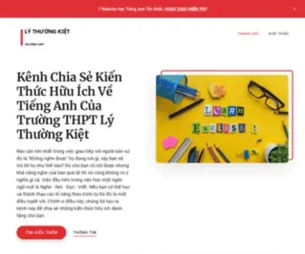 THPT-LYthuongkiet-HP.edu.vn(Trường THPT Lý Thường Kiệt) Screenshot