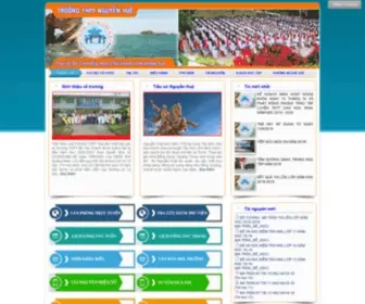 THPT-Nguyenhue.edu.vn(Trường THPT Nguyễn Huệ) Screenshot