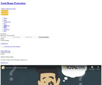 THpwarranty.com(Total Home Protection) Screenshot