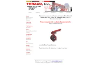 Thraco.com(Fluoroseal valve) Screenshot