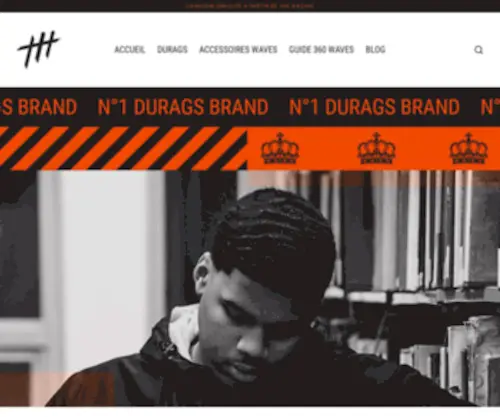 Thrags.com(Boutique de durags et d'accessoires pour les 360 waves) Screenshot