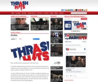 Thrashhits.com(Thrash hits) Screenshot