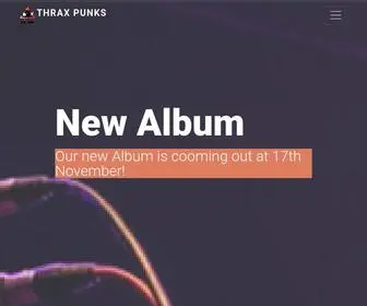 Thraxpunks.com(Αρχική) Screenshot