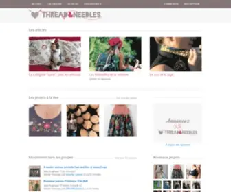Threadandneedles.org(Thread&needles) Screenshot