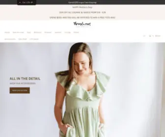 Threadandroot.com(Thread & Root Clothing Co) Screenshot