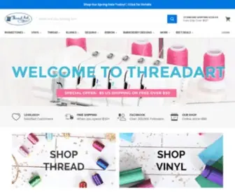 Threadart.com(Embroidery Thread) Screenshot