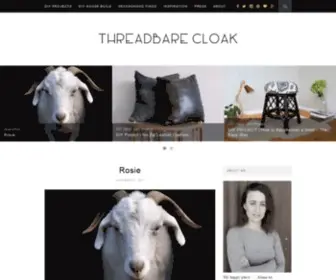 Threadbarecloak.com(Threadbare Cloak) Screenshot