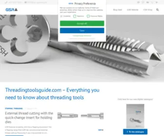 Threadingtoolsguide.com(GSR Blog) Screenshot
